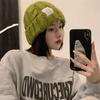 New Fashionable Twist Knitted Woolen Hat Japanese Style Women's Korean Version Warm Ear Protection Multi Color Optional Casual Cold Hat