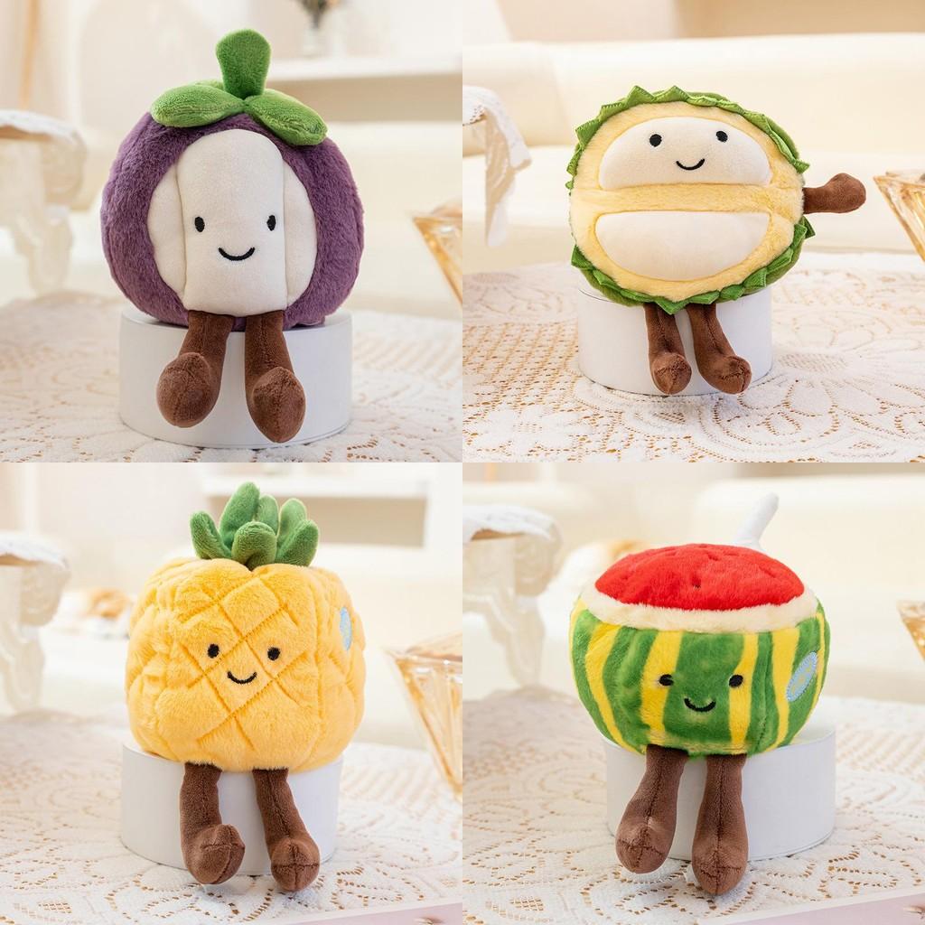 Strawberry Plush Doll Short Hair Soft Toy For Childrens Room Decoration