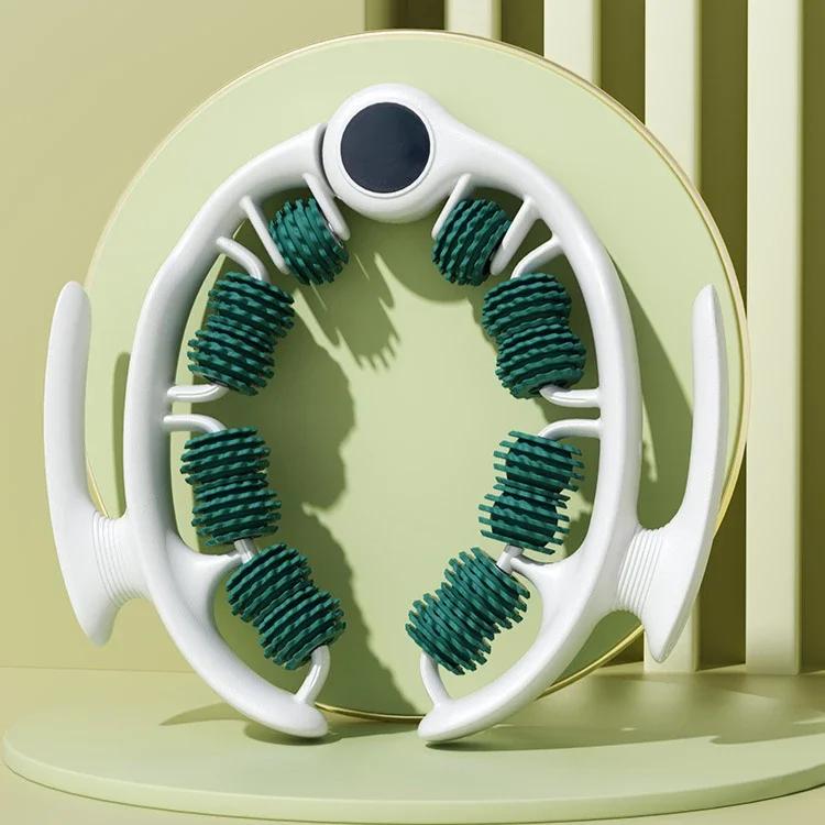 Durable And Safe Round Ring Leg Massager Anticellulite Full Body Massage Roller For Neck Shoulder Abdominal Muscle Slimming Fat Massager