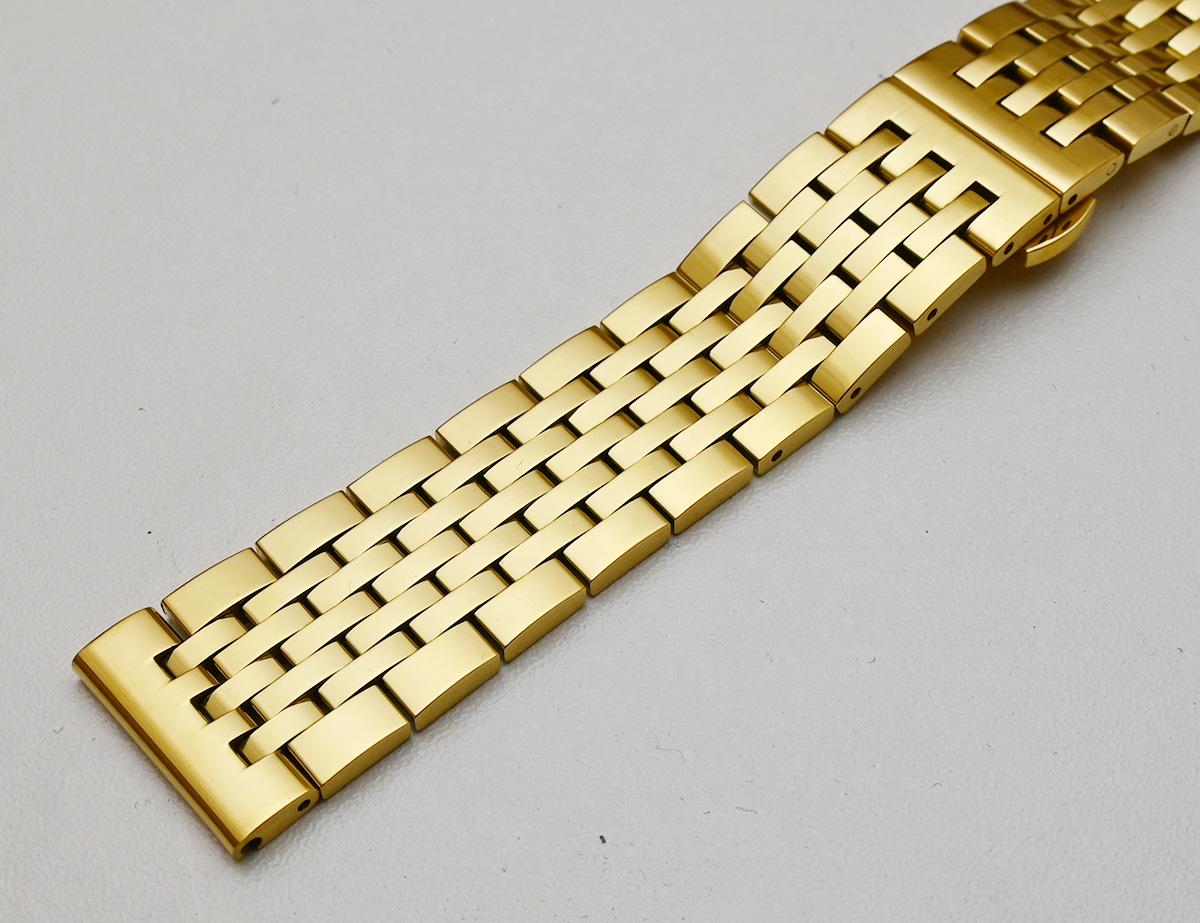 

Ремешок для часов из нержавеющей стали 18 мм 20 мм 22 мм ремешок для часов браслет 22mm золотой