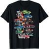 Car Madness! Muscle Cars, Classic Cars and Hotrods Cartoon T-Shirt