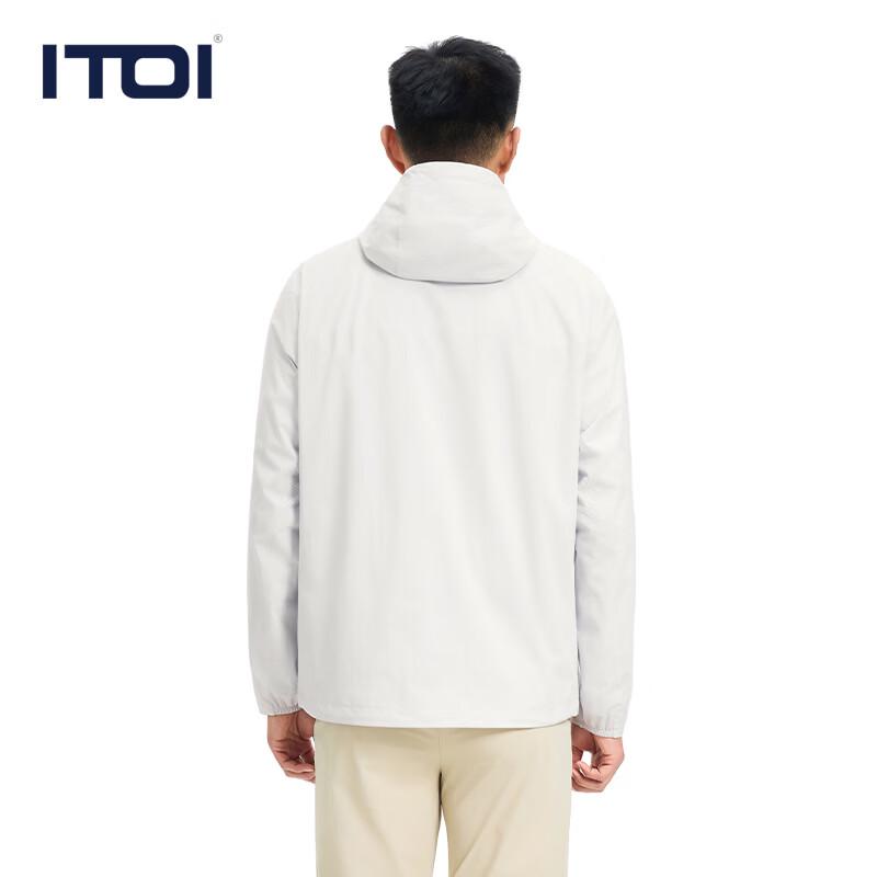 ITOI Men's Casual Windproof Hooded Jacket