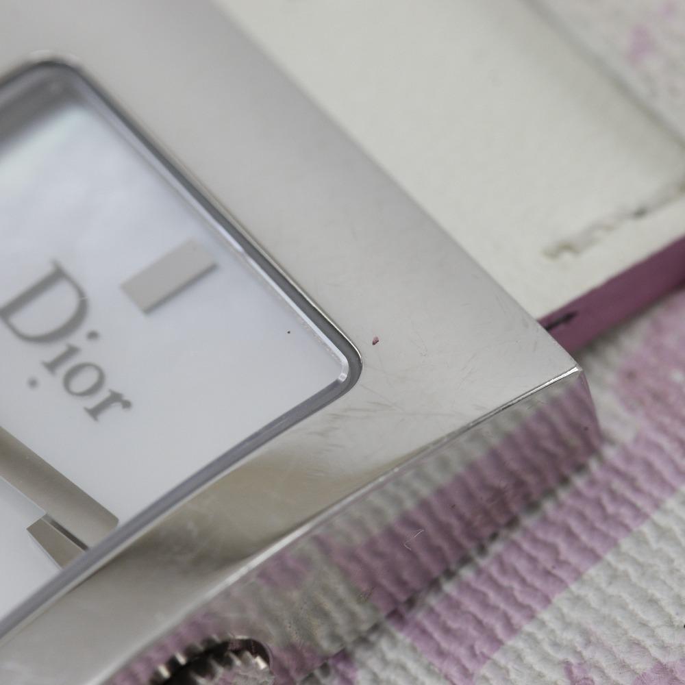 Dior Maris Watches D78-109 White shellDial Stainless Steel/leather Quartz Analog display Women Used