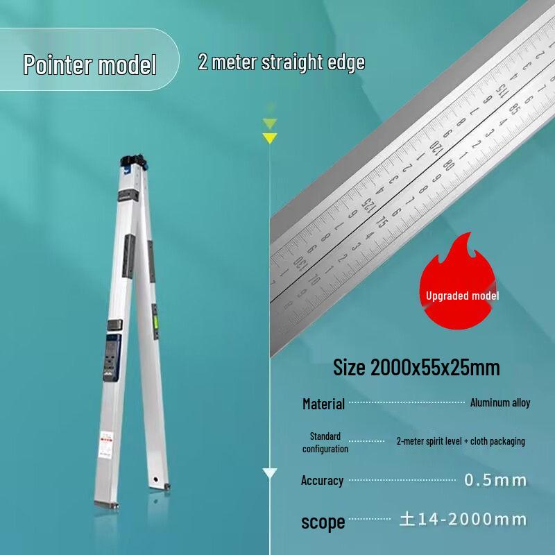 Thickened Aluminum Digital Spirit Level for Home Inspection and Construction