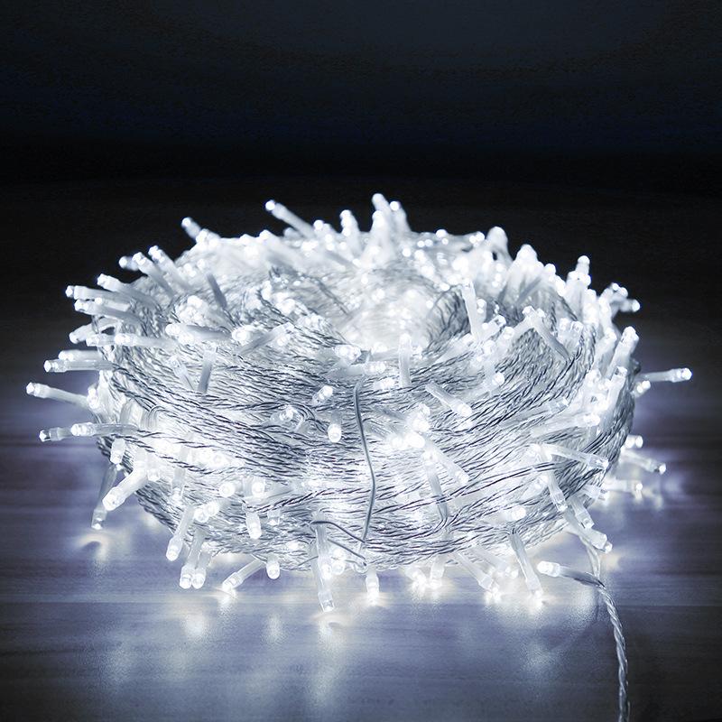 LED Outdoor Christmas Tree Decoration String Lights - Colorful Starry Sky Wedding Luminous Lights Strip