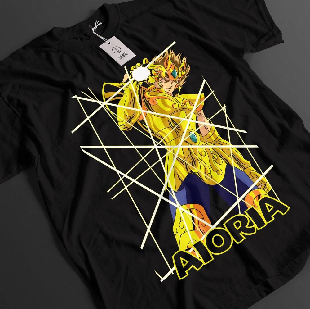 Saint Seiya Shirt Shiryu Tshirt Hyoga TShirt Shun Top Ikku Anime Graphic Tee S