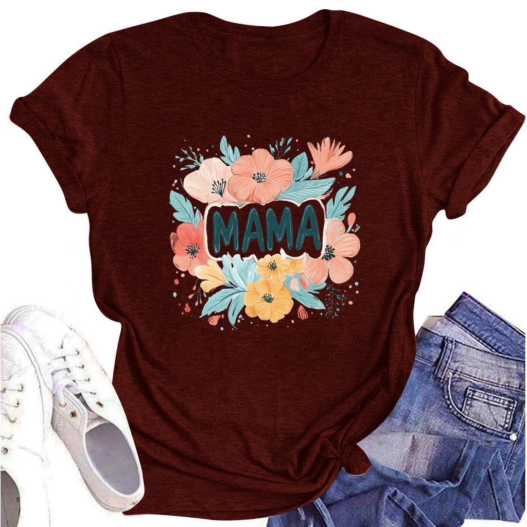 Bedrucktes Kurzarm-T-Shirt mit Rundhalsausschnitt für Kinder