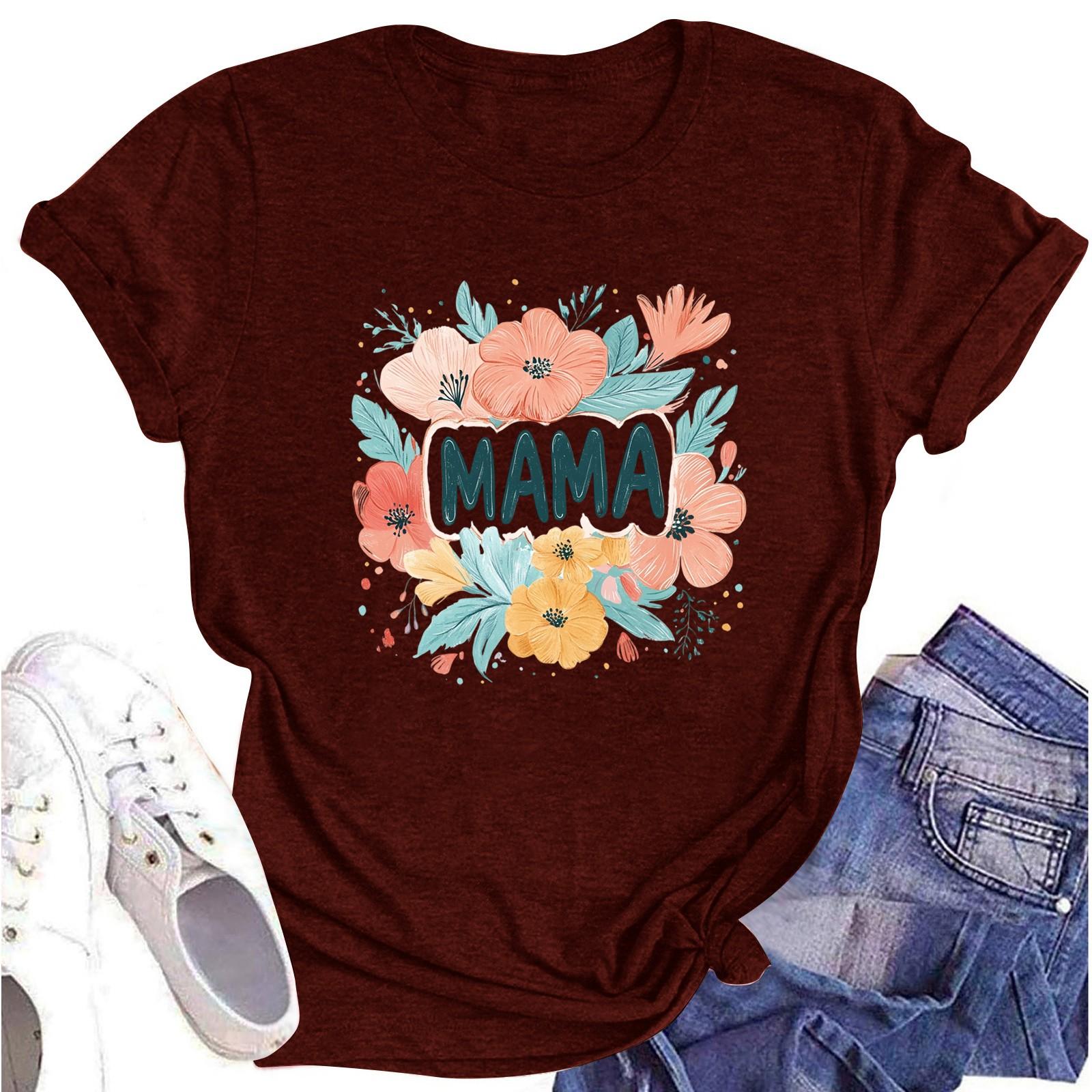 

Женская футболка с круглым вырезом и короткими рукавами S