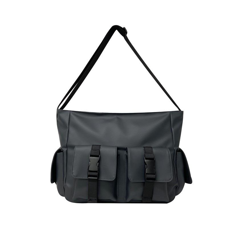 Minimalist Tactical Messenger Bag for Men Women – Water-Resistant Shoulder Bag with Multiple Pockets
