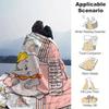 1pc. Dumbo Elephant Cartoon Print Blanket, Home, Office, Outdoor Gift for Kids and Adults