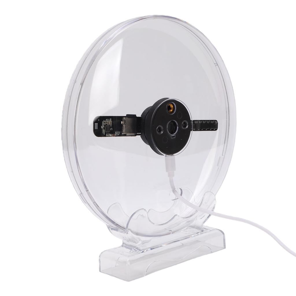 3D-Hologramm-Ventilator mit Abdeckung Desktop WiFi Holografischer Projektor Werbemaschine für kommerzielle Displays Eingebaut