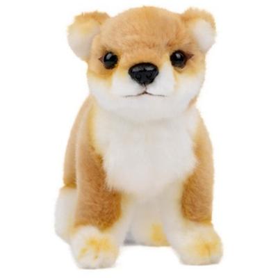 Hansa Toy 7446 Baby Shiba Inu Plüsch 17cm.L, gemischte Farben, 11cm, koreanische Babyprodukte