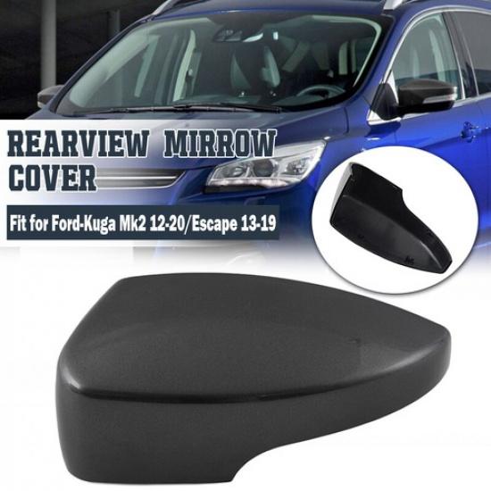 For Ford Kuga Escape Focus MK3 2013-2019 Left Driver Side Mirror Cover Cap Grey