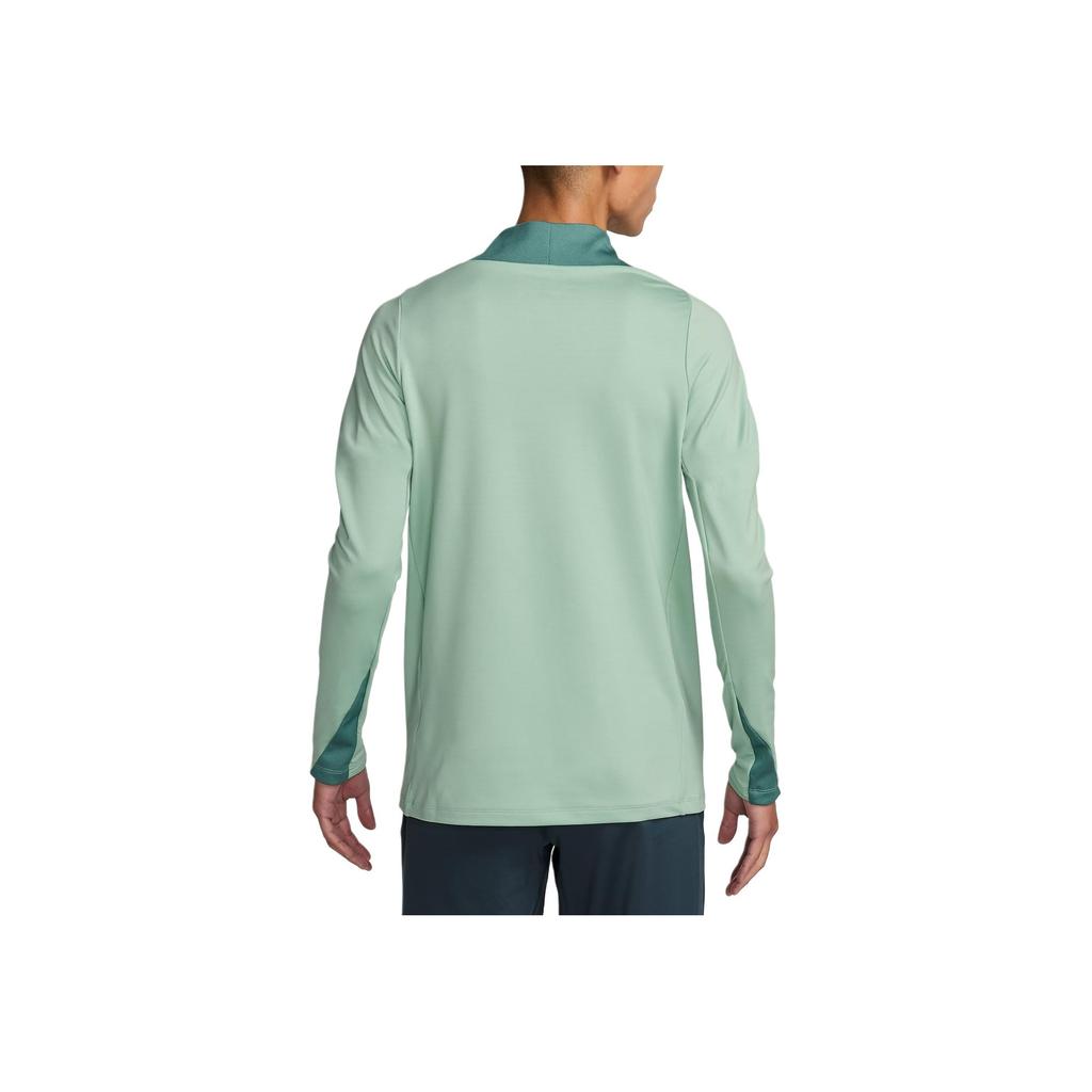 Nike Dri-Fit Tottenham Hotspur Series Logo Fashion Training Long Sleeve Football Shirt Men tops Enamel-Green Double-Coast Faded-Spruce FQ2627-380