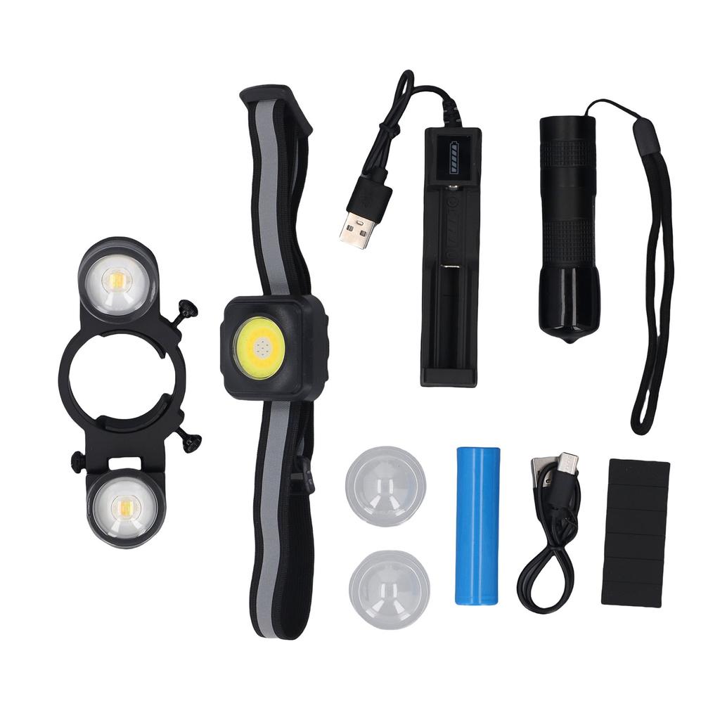 Paint Spray Light Adjustable 2 Modes Universal LED Spray Light Attachment with IPX4 Rainproof Headlamp for Auto Repair