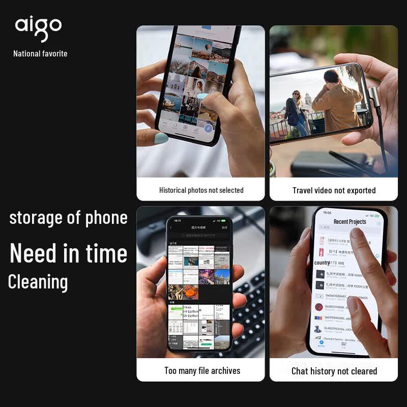 Aigo U353 Dual-Interface USB 3.2 Type-C Flash Drive
