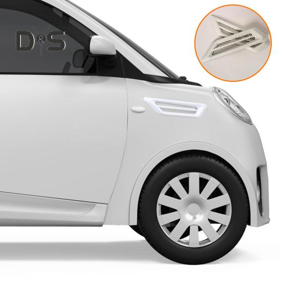 1 pár kompaktních bočních žaber Beze zbytku Praktické nálepky s otvorem pro přívod vzduchu