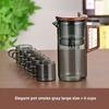 Elegant Cup Heat-resistant Glass Tea Machine Home Daily Black Tea Pu 'er Tea Water Separation Manufacturers Straight Hair