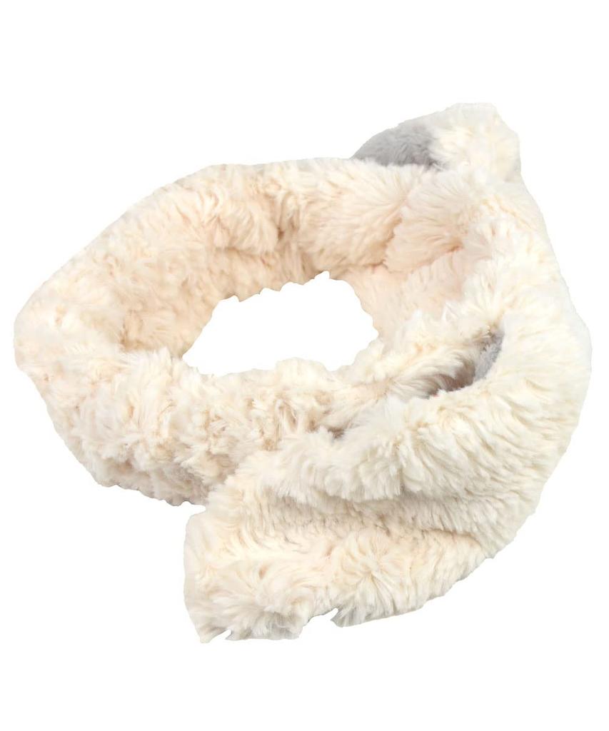 NICI Niki Fluffy Face Home Snow White Hairband, Relaxing, Makeup, Washing, Time, Animal, Rabbit, Hare, Gift,