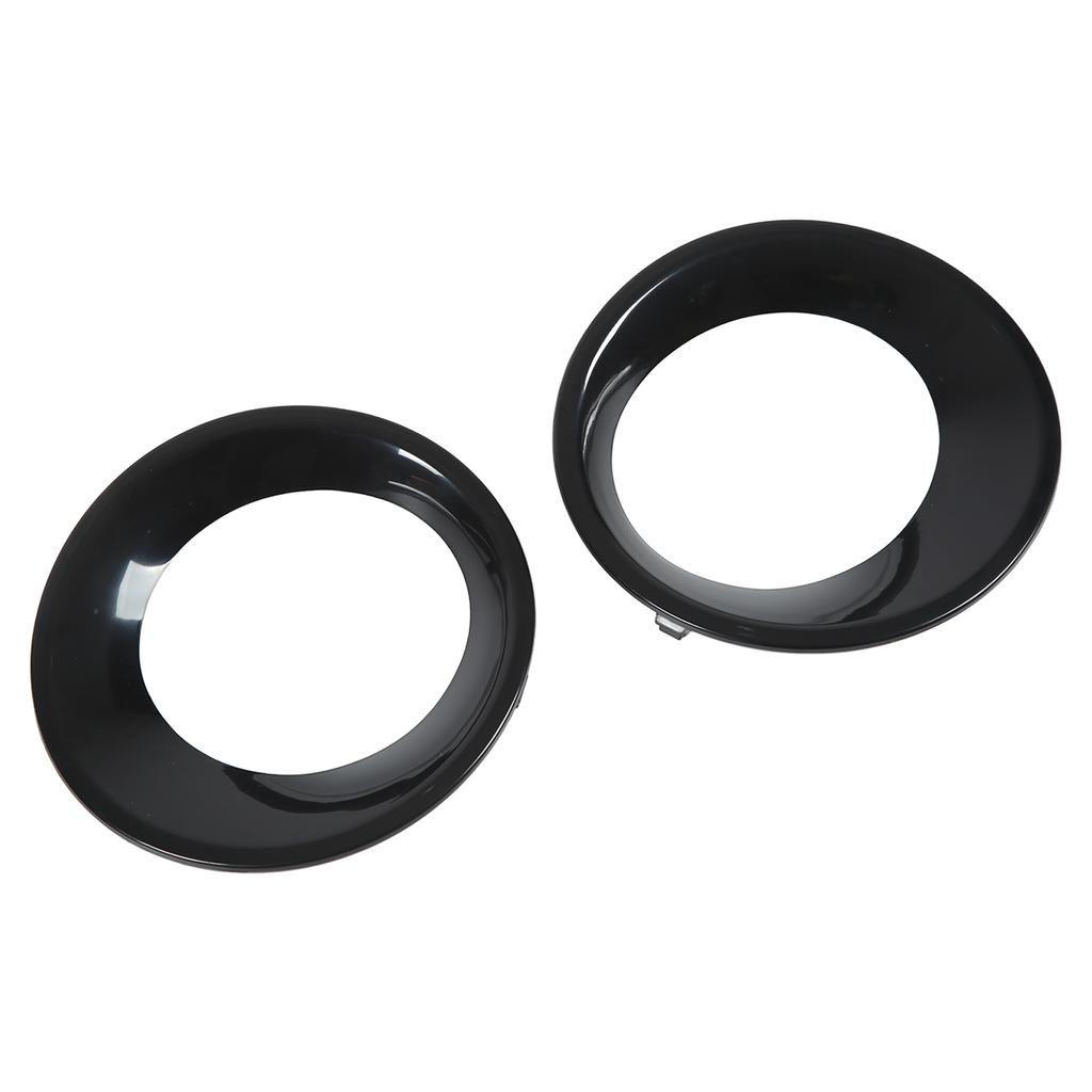 Pair Front Bumper Fog Lamp Cover Ring Trim 51113423789 Replacement for X3 E83 2007‑2010