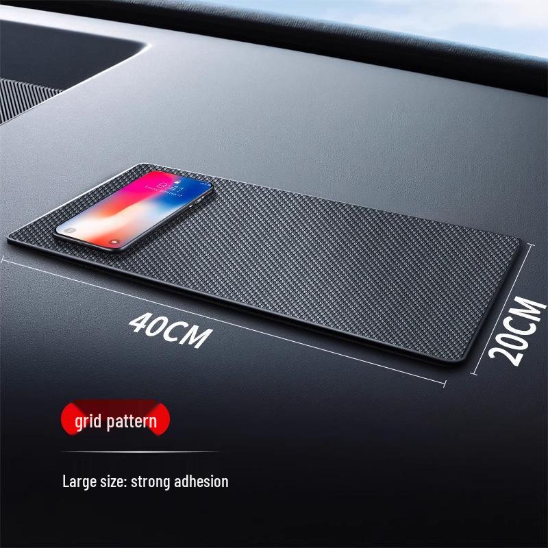 Multi-functional Non-slip Silicone Car Interior Mat for Phone and Decor