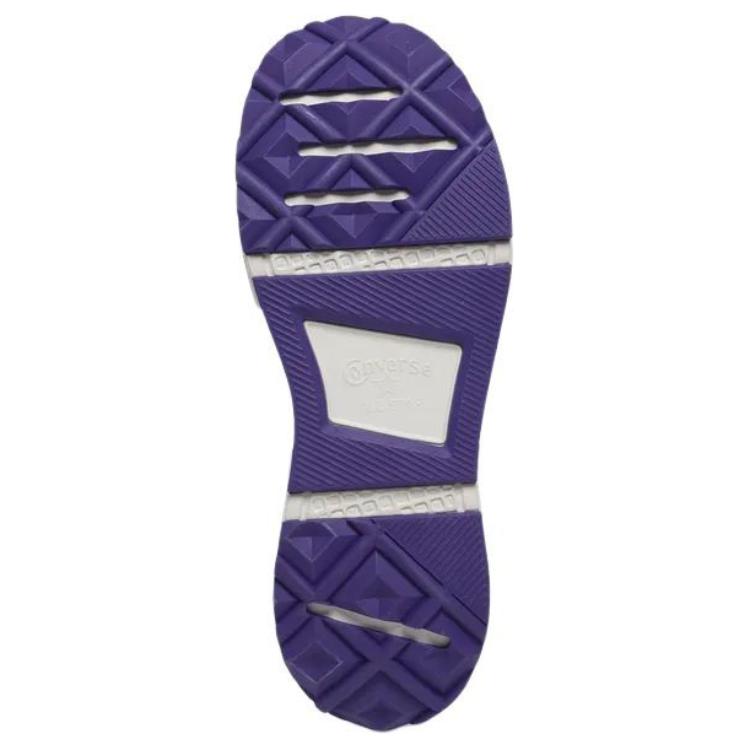 Converse Run Star Legacy CX Comfortable Versatile High-Top Canvas Shoes Women Sneakers White Purple A13350C