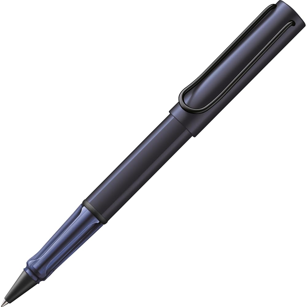 Lamy Al-Star Dark Dusk - Роллербол с прозрачной, эргономичной рукояткой и средней толщиной линии. Свет...