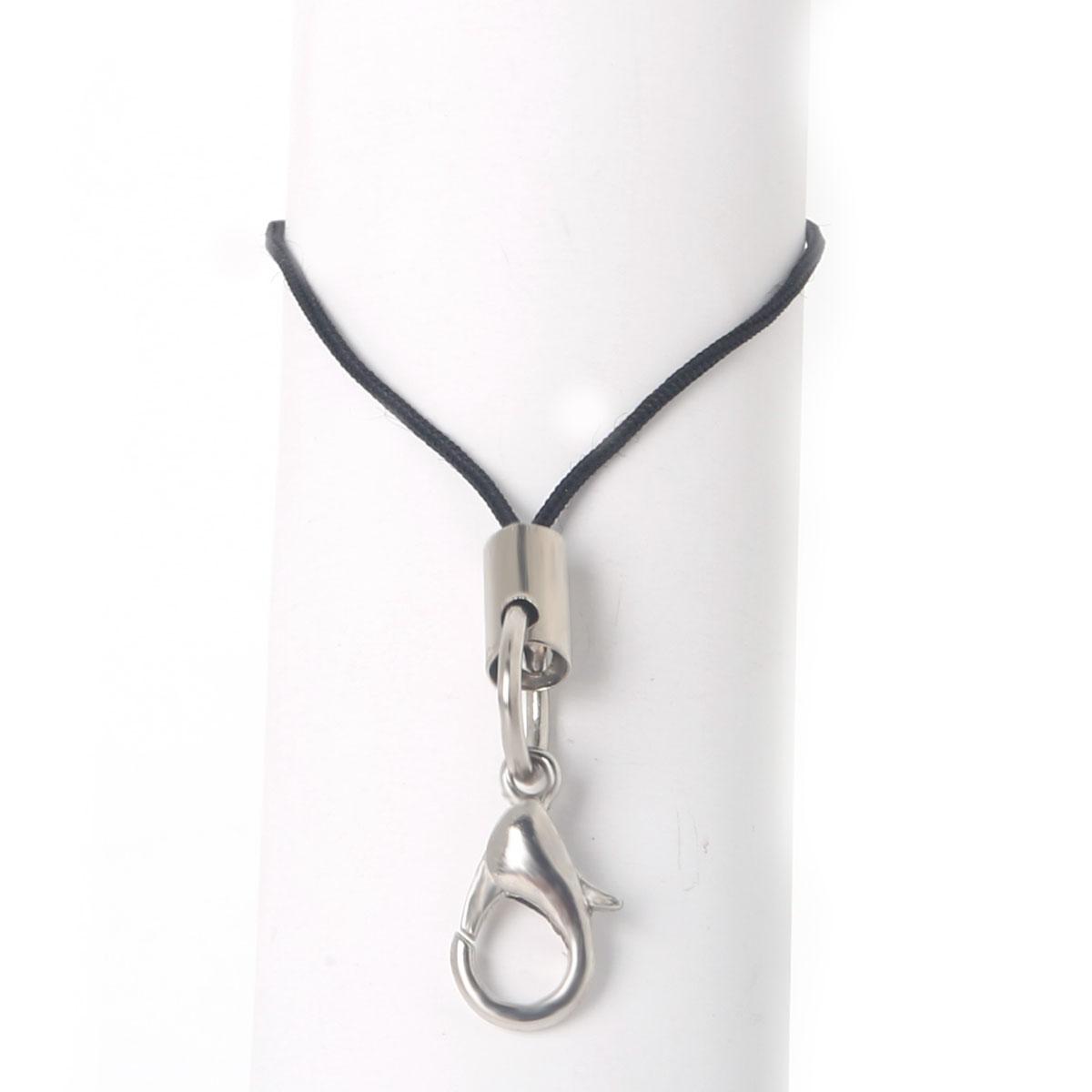 

30 шт. шнуры для ремешка сотового телефона шнуры-лариаты мобильный ремешок шнур с застежкой-лобстером брелок шнуры для самостоятельной сборки ювелирных изделий аксессуары 30Pcs чёрный