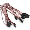 5pcs/lot 30cm 1 to 1/1to 2 / 1 to 3 /1 to 4 RC Servo Extension Wire Cable for Futaba JR Male to Female RC Model