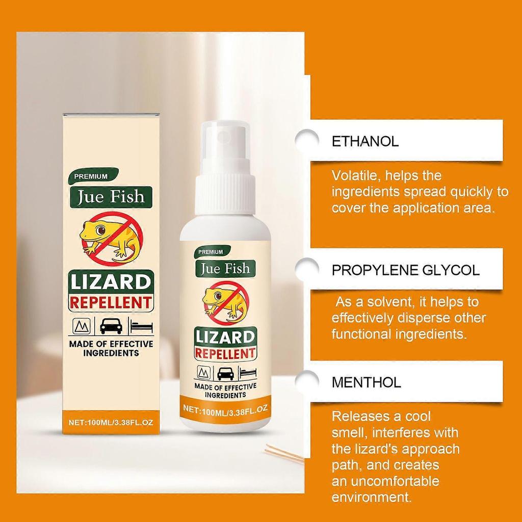 Lizard & Gecko Repellent Spray for Home and Outdoor Use