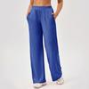 Womens Loose Straight Leg Athletic Pants Printed Stretch Running Fitness Casual