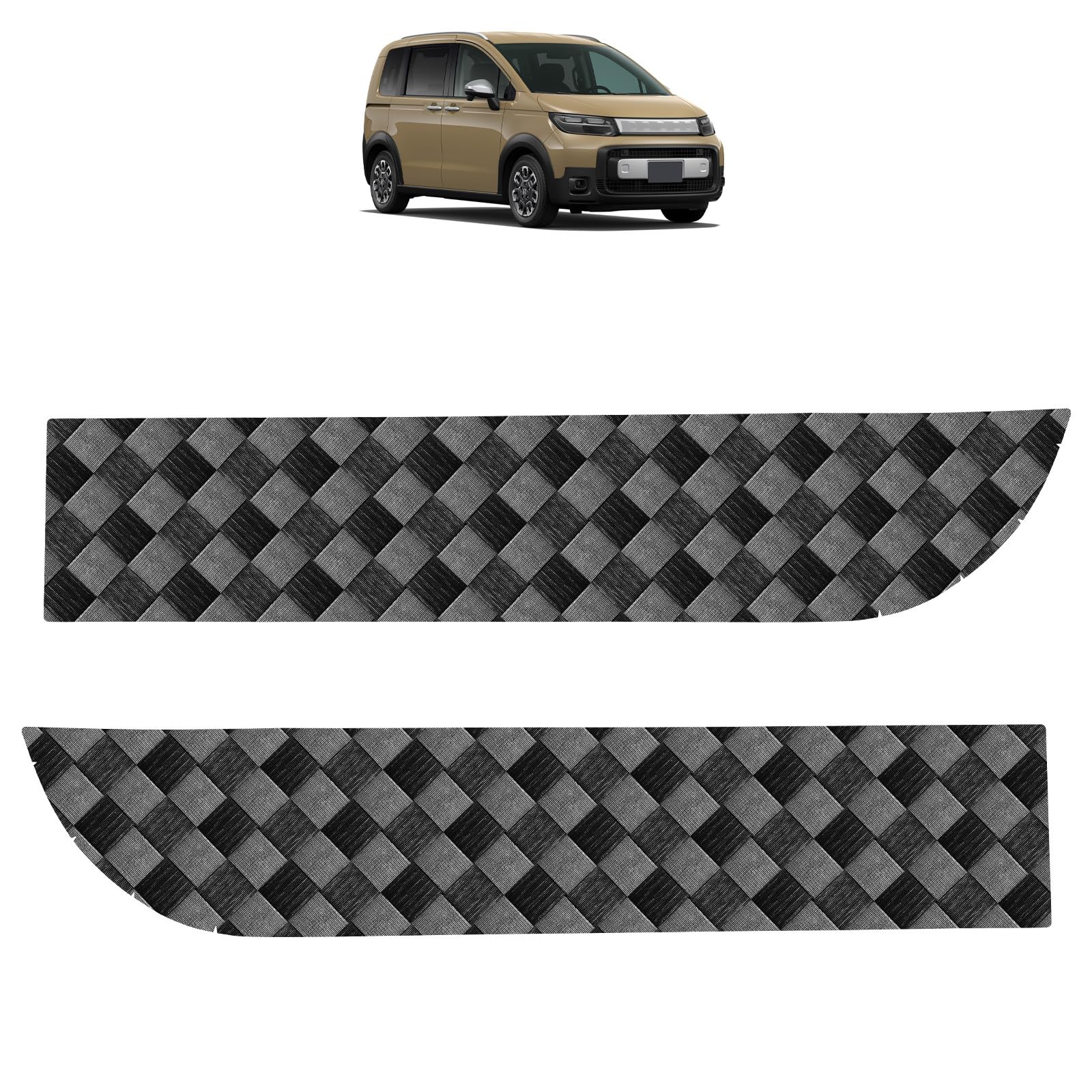 

ruiya Honda Freed GT Kick Guard, Door Kick Guard, Door Trim Guard, Carbon Style honda freed gt