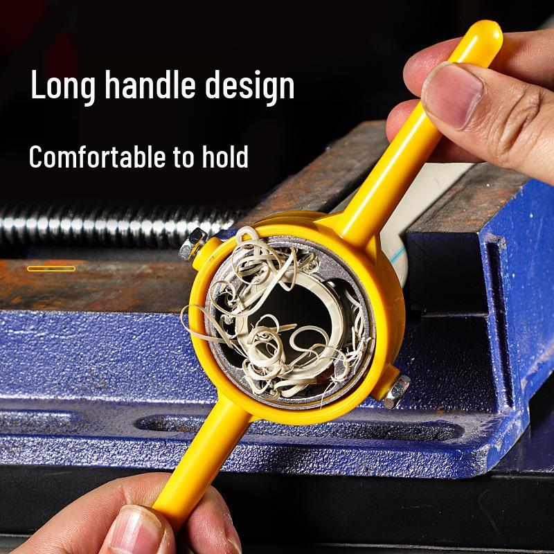 Set de 6 filiere PVC pentru țevi de apă, pentru filetare ușoară (1/2", 3/4", 1")