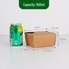 800ml Kraft Disposable Food Container