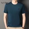 Ya Lu Men's Ice Silk Quick-Dry Short-Sleeve T-Shirt
