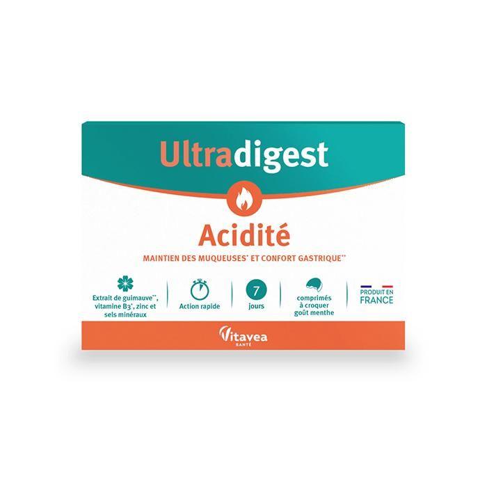 Vitavea Ultradigest Säureschutz Schützt Schleimhäute Magenkomfort 14 Tabletten