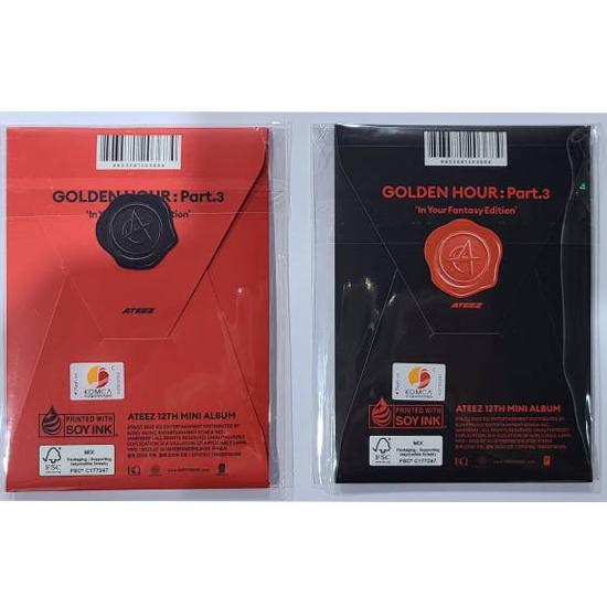 ATEEZ GOLDENE STUNDE : Teil 3 ‘In Your Fantasy Edition’ PocaAlbum