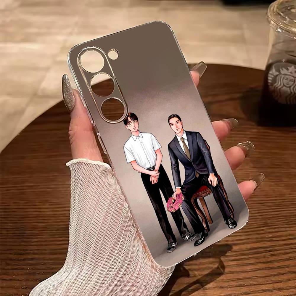 C-Captivated- By -You BL Phone Case For Samsung Galaxy A71,A70,A52,A51,A40,A30 Transparent Cover