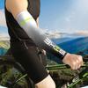 Ein Paar Outdoor-Sport Radfahren Wandern Angeln atmungsaktiv und hochelastisch Lycra-Stoff Schutzhülle Ärmelschutz