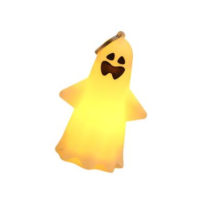 Glowing Plastic Ghostly Lamp Ornamentation Easy Hanging Light Design Safe For Kids Holiday Homes Decoration Garden Display