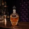 Multifunctional Liquor Decanter Skull Whiskey Decanter 500ml Gothic Glass Bottle with Stopper