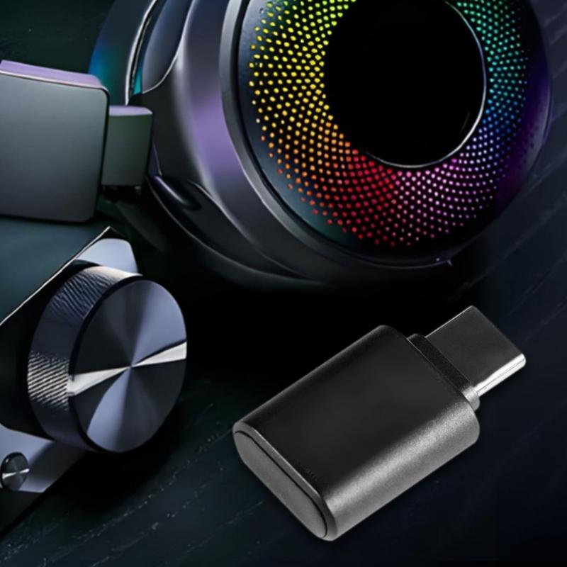 USB Wireless Transmitters for V4 Headsets Sound Connection With 20ms Delay Multiple Device Compatibility