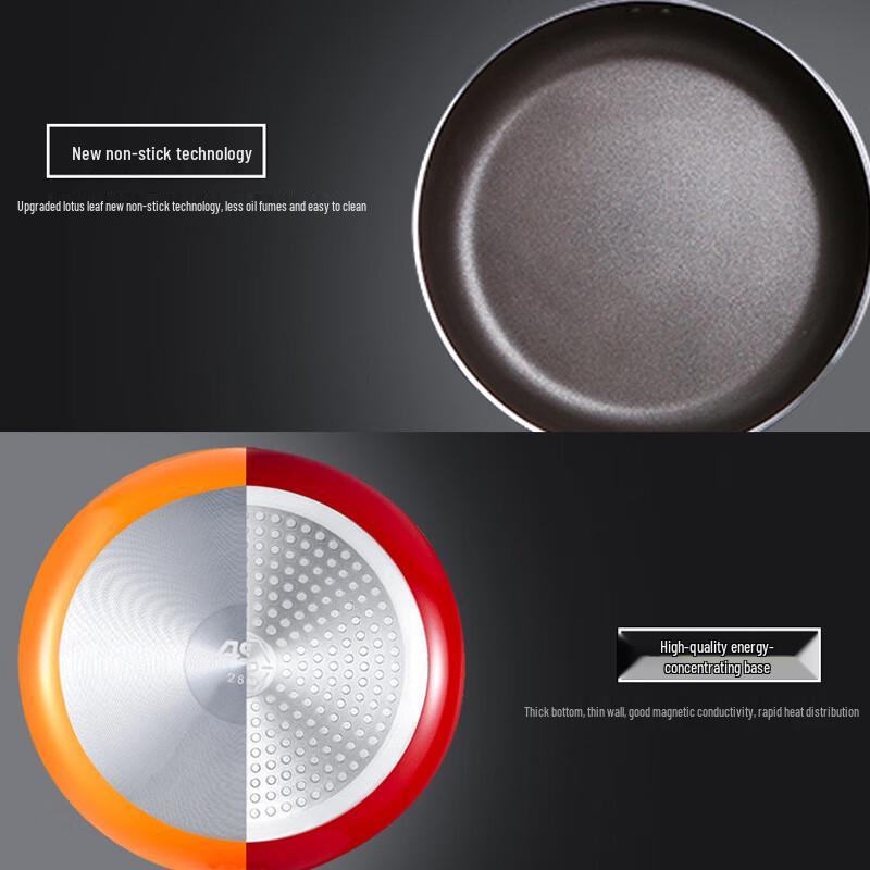 ASD G8228E Fine Iron Frying Pan 28cm