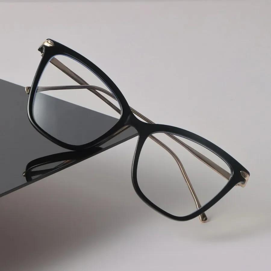 Minimalist Trendy Transparent Glasses Retro Cat Eye Frame Eyeglass Women Men Retro Clear Lens Frame Glasses Oculos