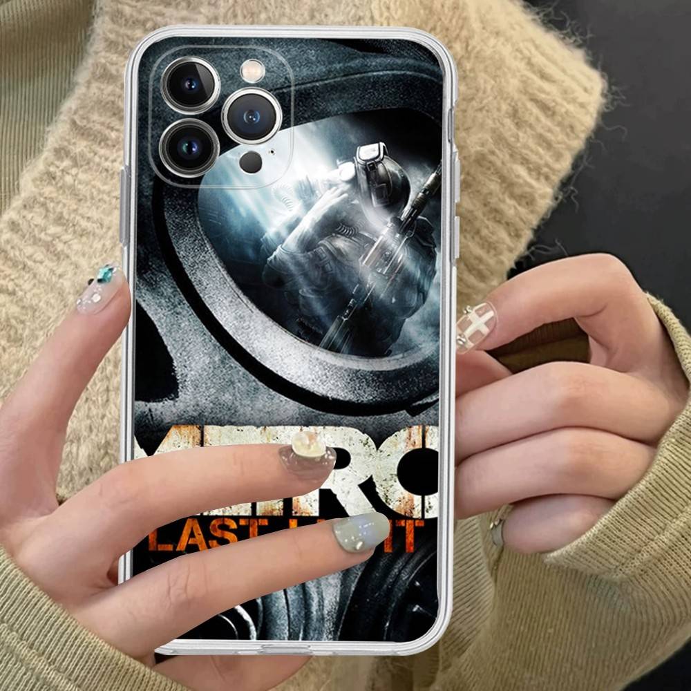 

Постапокалиптическая игра Metro 2033 Для IPhone 17 Air 16 Pro Max 15 14 13 12 11 Plus Чехол для телефона iPhone 15 pro