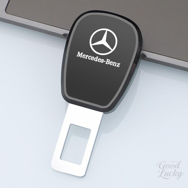 Car Logo Seat Belt Seat Lock Clip Buckle For Mercedes Benz AMG W204 W205 W203 W211 W212 W213 W201 W210 W124 Auto Accessories OO5