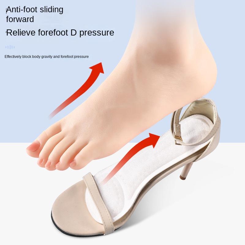 Self-adhesive Insoles for Woman High Heels Sandals Sweat-absorbent