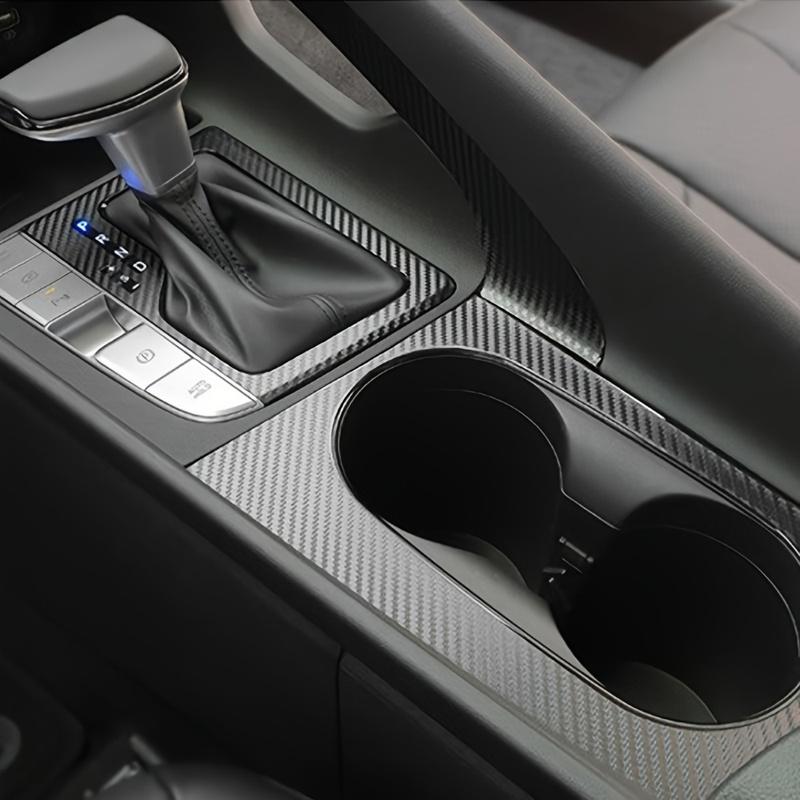 For HYUNDAI Elantra -2024 Carbon Fiber Protector Film For Center Console Gear Shift Panel Auto Interior Accessories