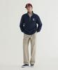 COVERNAT C-Logo Half-Zip Sweatshirt Heather Gray