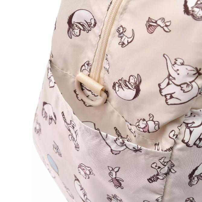 Disney POOH TRAVEL Geantă Boston pliabilă în 4 direcții Pooh & Friends cu poșetă Japonia